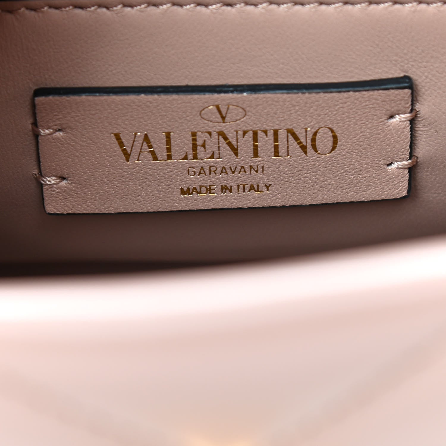 Valentino Garavani Nappa Medium Roman Stud Shoulder Bag Rose Cannelle 6 of 8