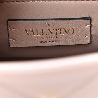 Valentino Garavani Nappa Medium Roman Stud Shoulder Bag Rose Cannelle 6 of 8