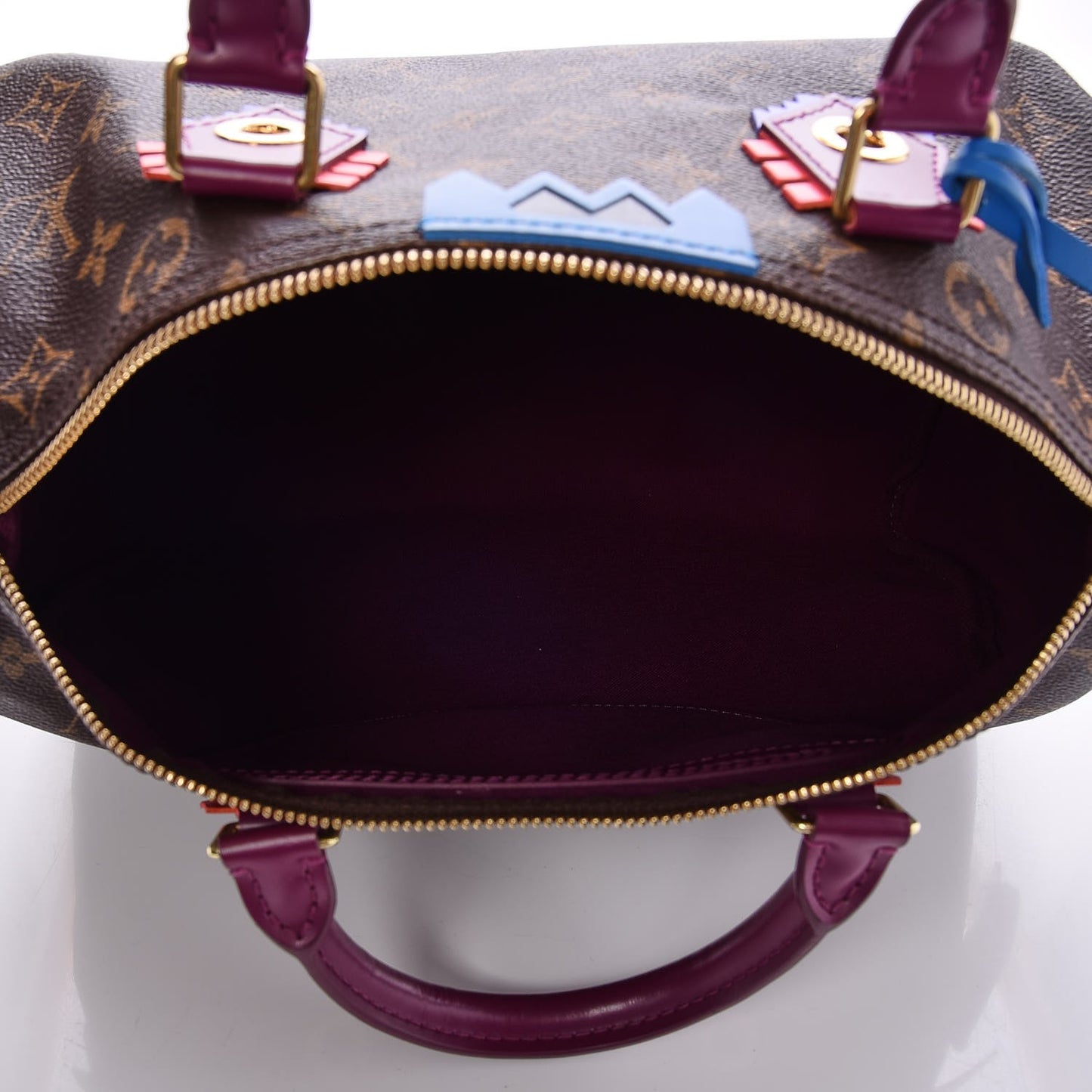Monogram Totem Speedy 30 Magenta