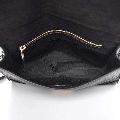 Burberry Grainy Calfskin Heritage Grain Small Crossbody Bag Black 5 of 8