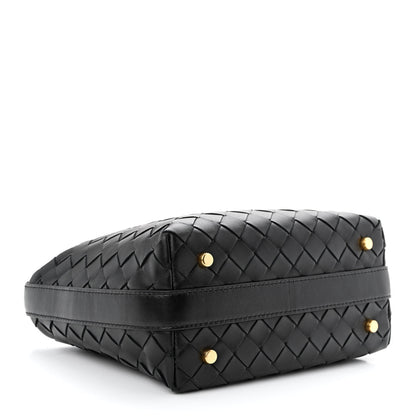 Bottega Veneta Calfskin Nappa Intrecciato Mini Wallace Black 4 of 10