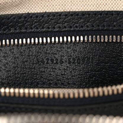 Gucci GG Supreme Monogram Textured Dollar Calfskin Web Small Ophidia Messenger Bag Beige Blue 7 of 11
