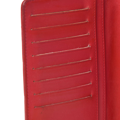 Chanel Lambskin Quilted Valentine Wallet Red 14 of 15