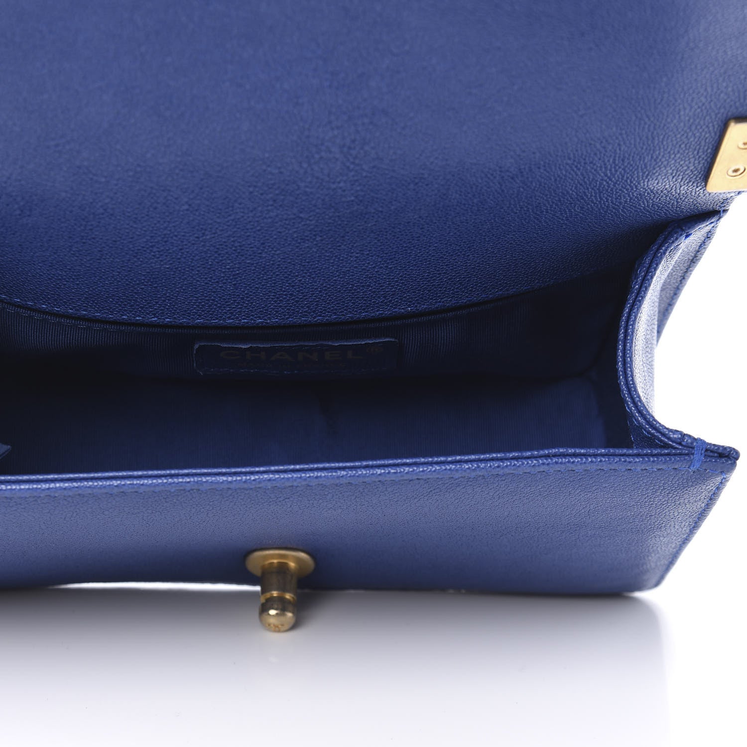 Chanel Caviar Quilted Small Boy Flap Dark Blue 5 of 11