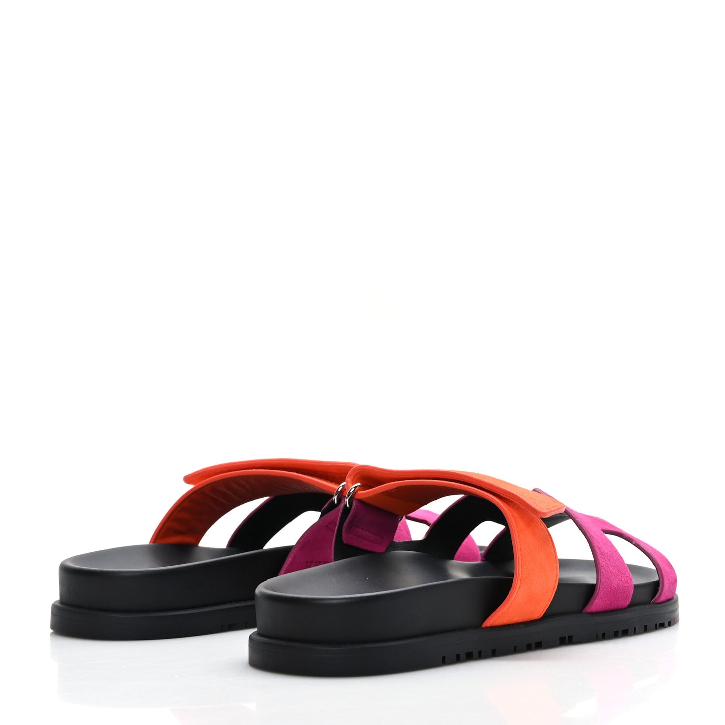 Suede Goatskin Womens Chypre Sandals 38 Rose Chapas Orange Synthetique