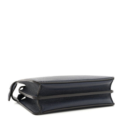 Fendi Cuoio Romano Vitello Cover Bi-Color Peekaboo I See U X Cross Satchel Cuoio Blue 4 of 12