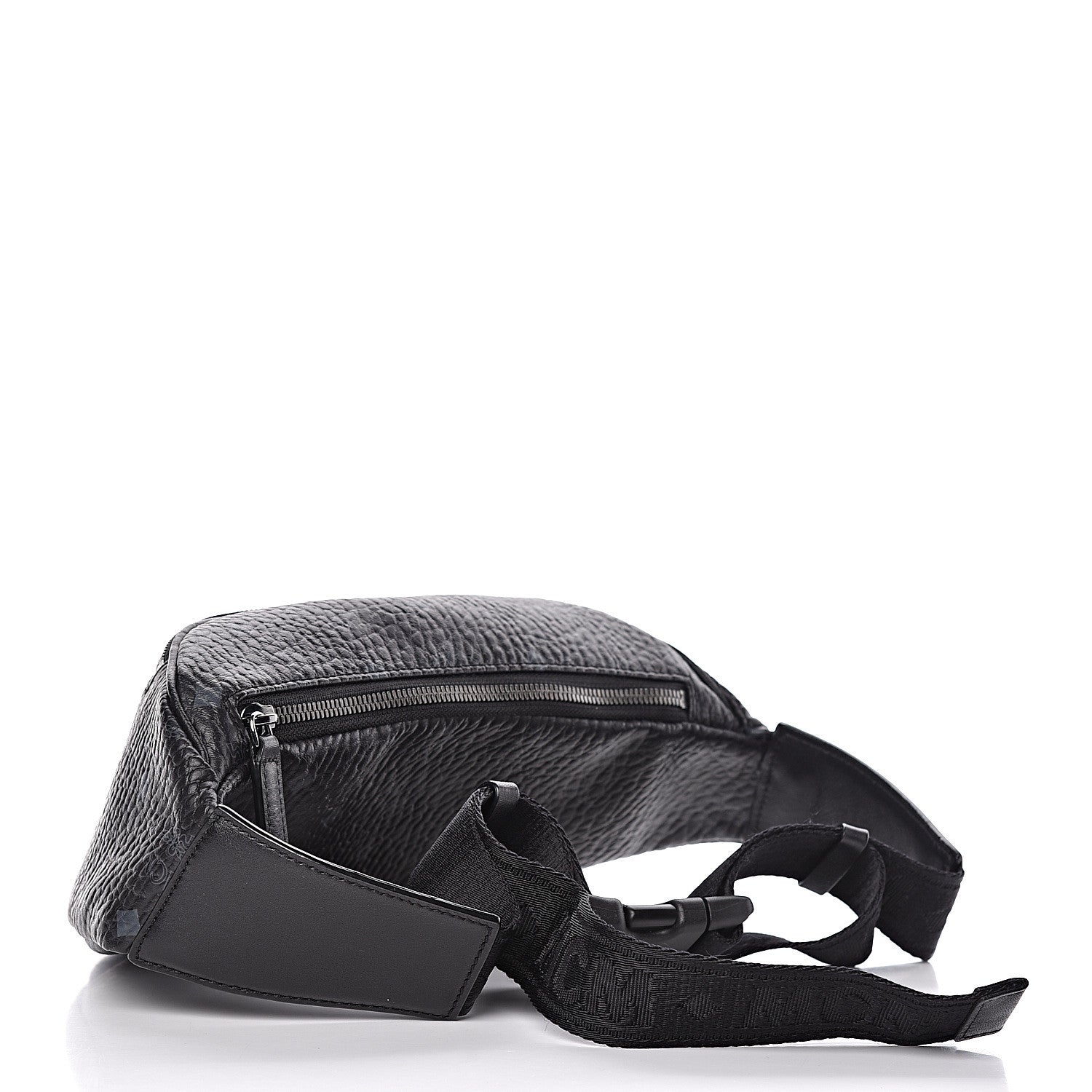 MCM Visetos Stark Belt Bag Black 3 of 10