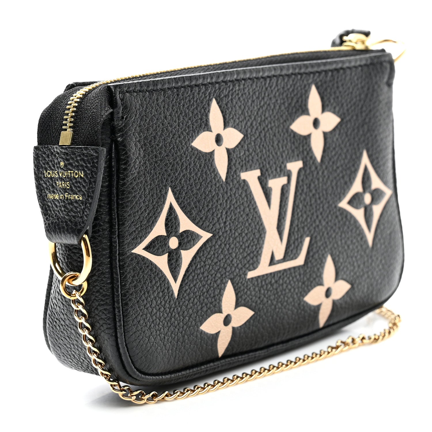 Louis Vuitton Empreinte Monogram Giant Mini Pochette Accessories Black 3 of 8