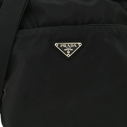 Prada Tessuto Nylon Messenger Bag Black 8 of 10