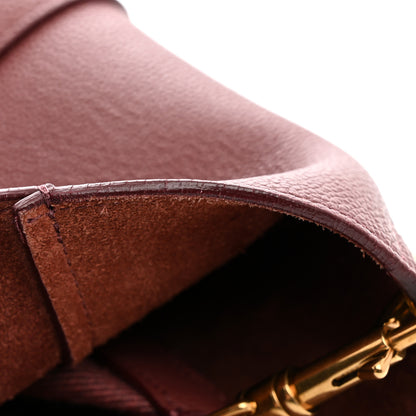 Celine Soft Grained Calfskin Sangle Bucket Bag Light Burgundy 10 of 10