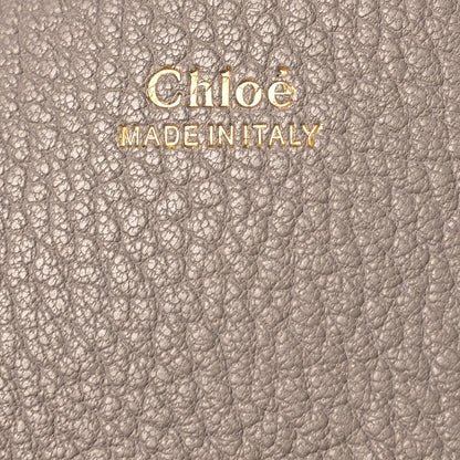 Chloe Grained Lambskin Mini Drew Shoulder Bag Motty Grey 5 of 10