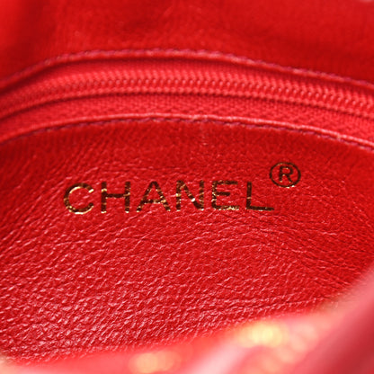 Chanel Lambskin Quilted Tassel Camera Case Red 5 of 9