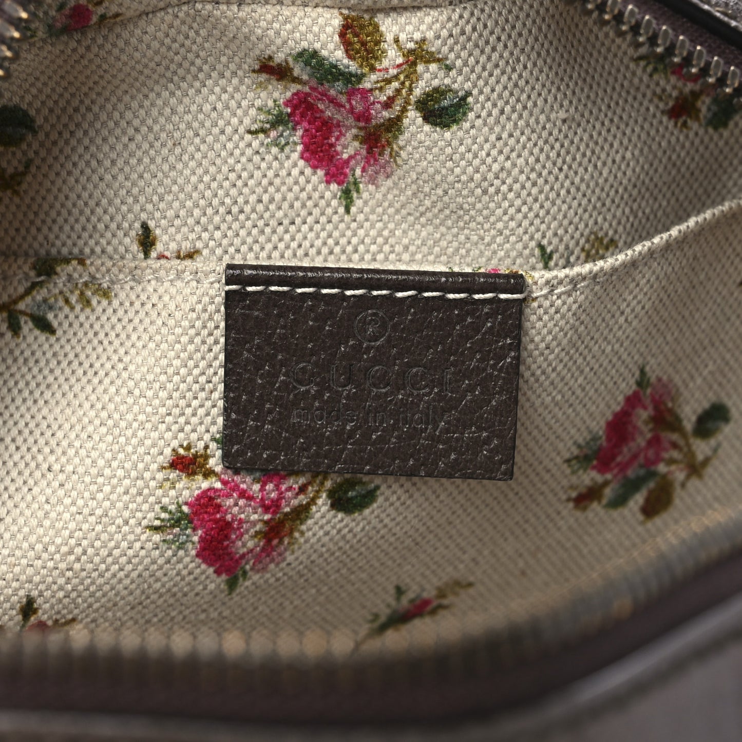 GG Supreme Monogram Web Neo Vintage Shoulder Bag Beige New Acero Crop