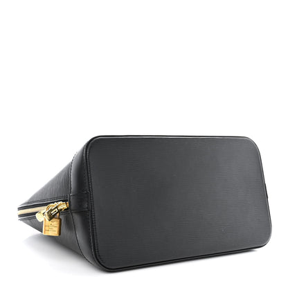 Louis Vuitton Epi Alma PM Black 4 of 11