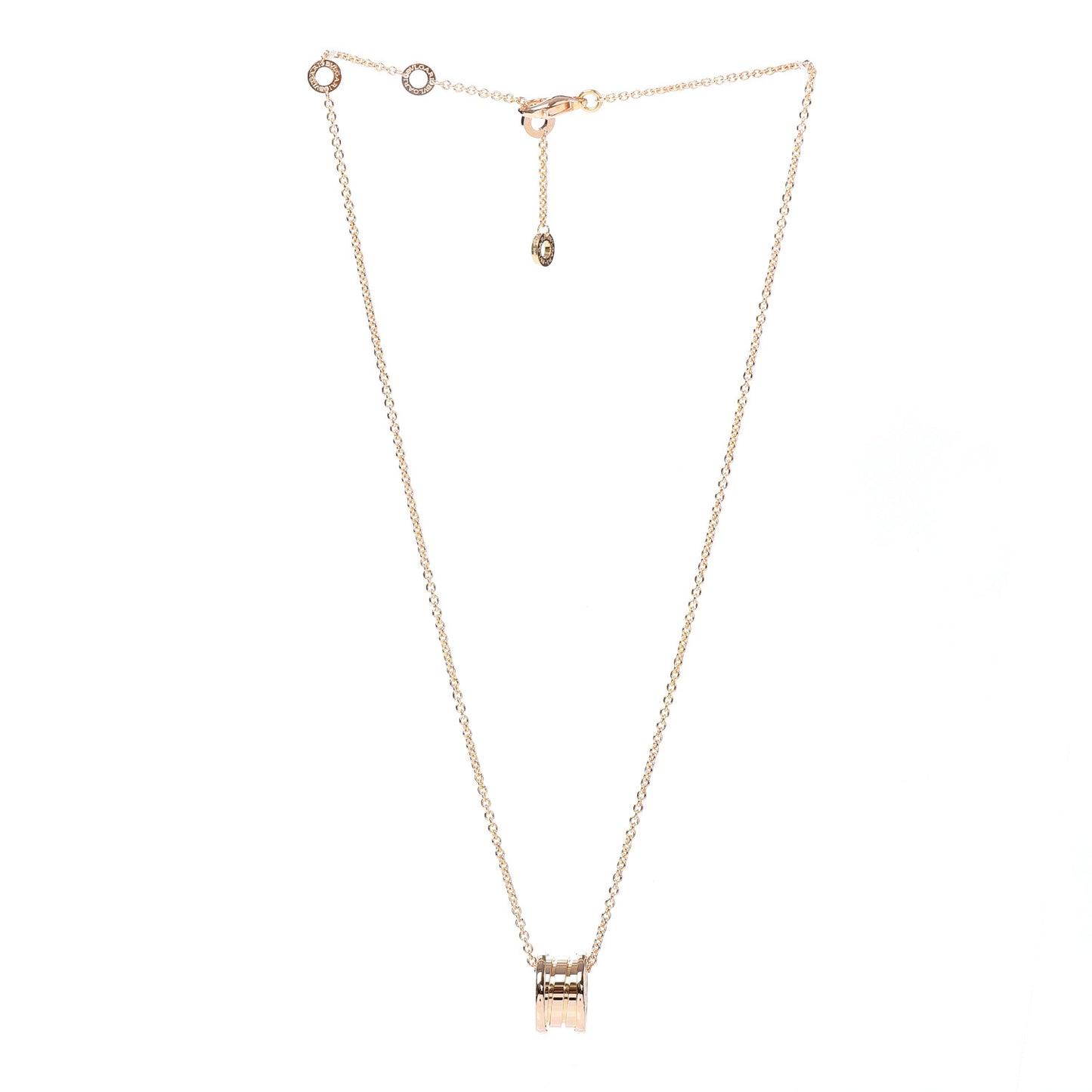 18K Rose Gold B.Zero1 Pendant Necklace