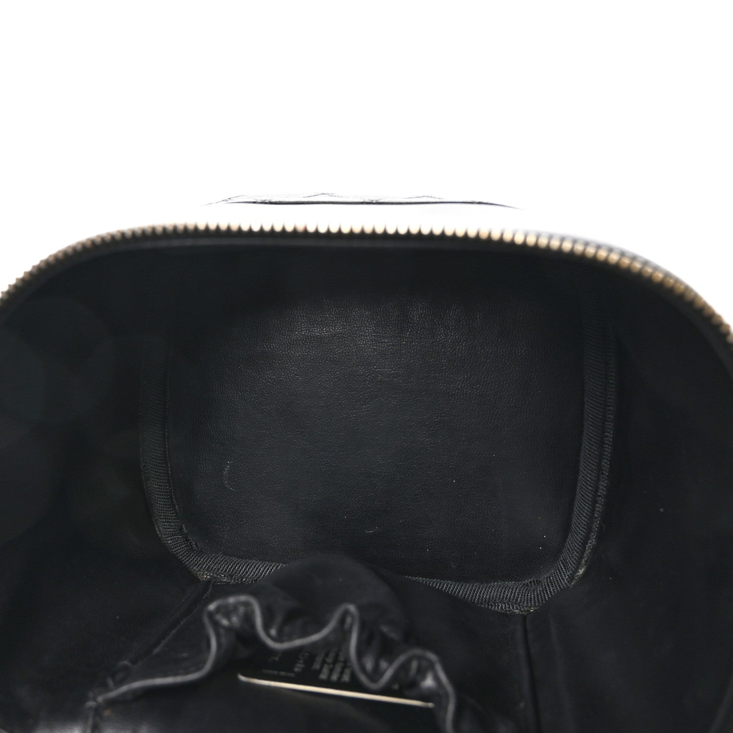 Chanel Lambskin Vanity Cosmetic Bag Black 5 of 12