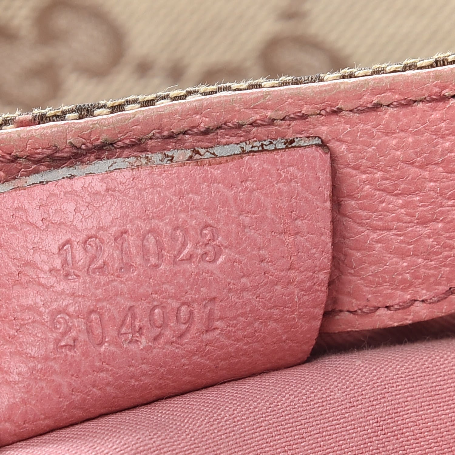 Gucci Monogram Medium Eclipse Shoulder Bag Pink 6 of 13