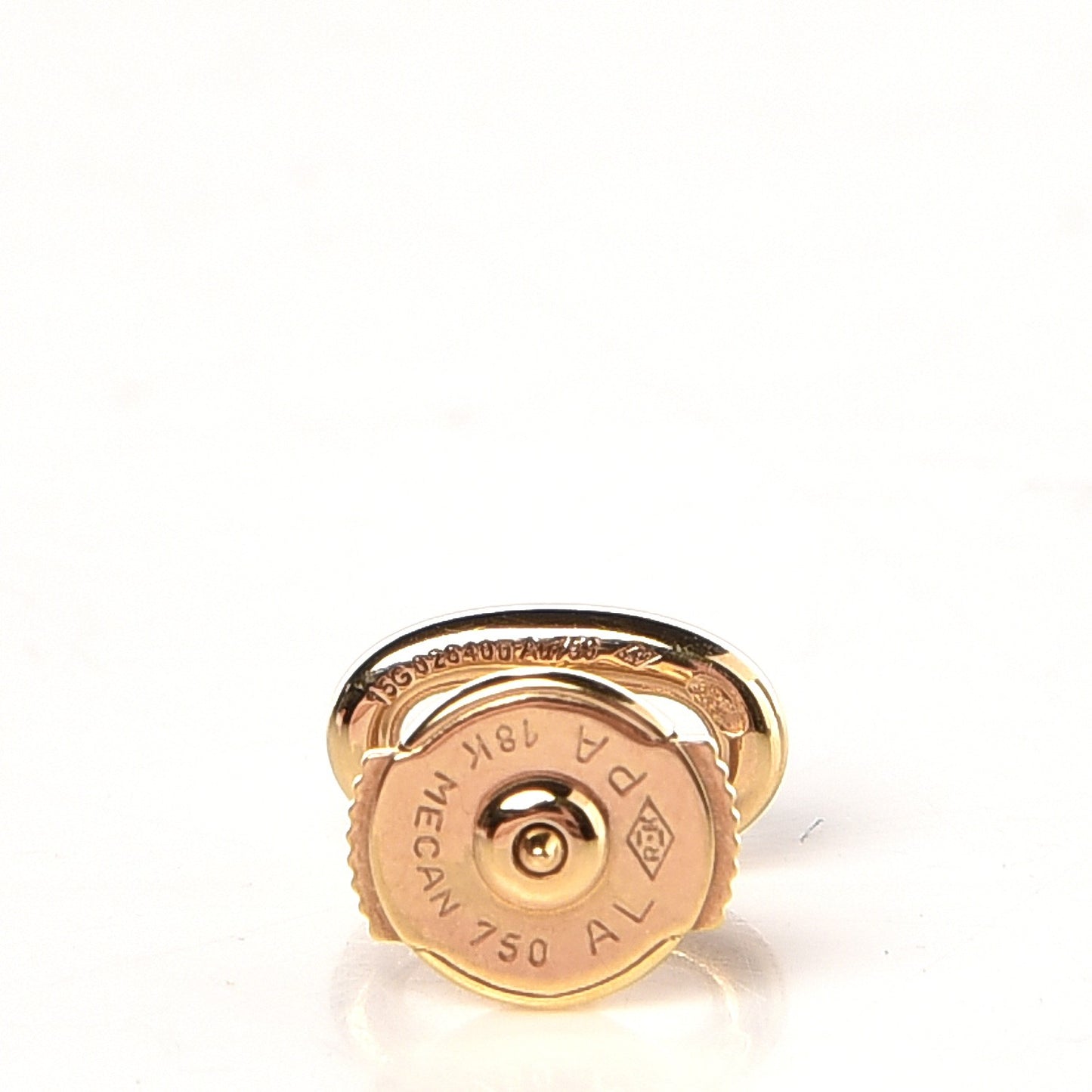 18K Yellow Gold TPM Farandole Stud Earrings