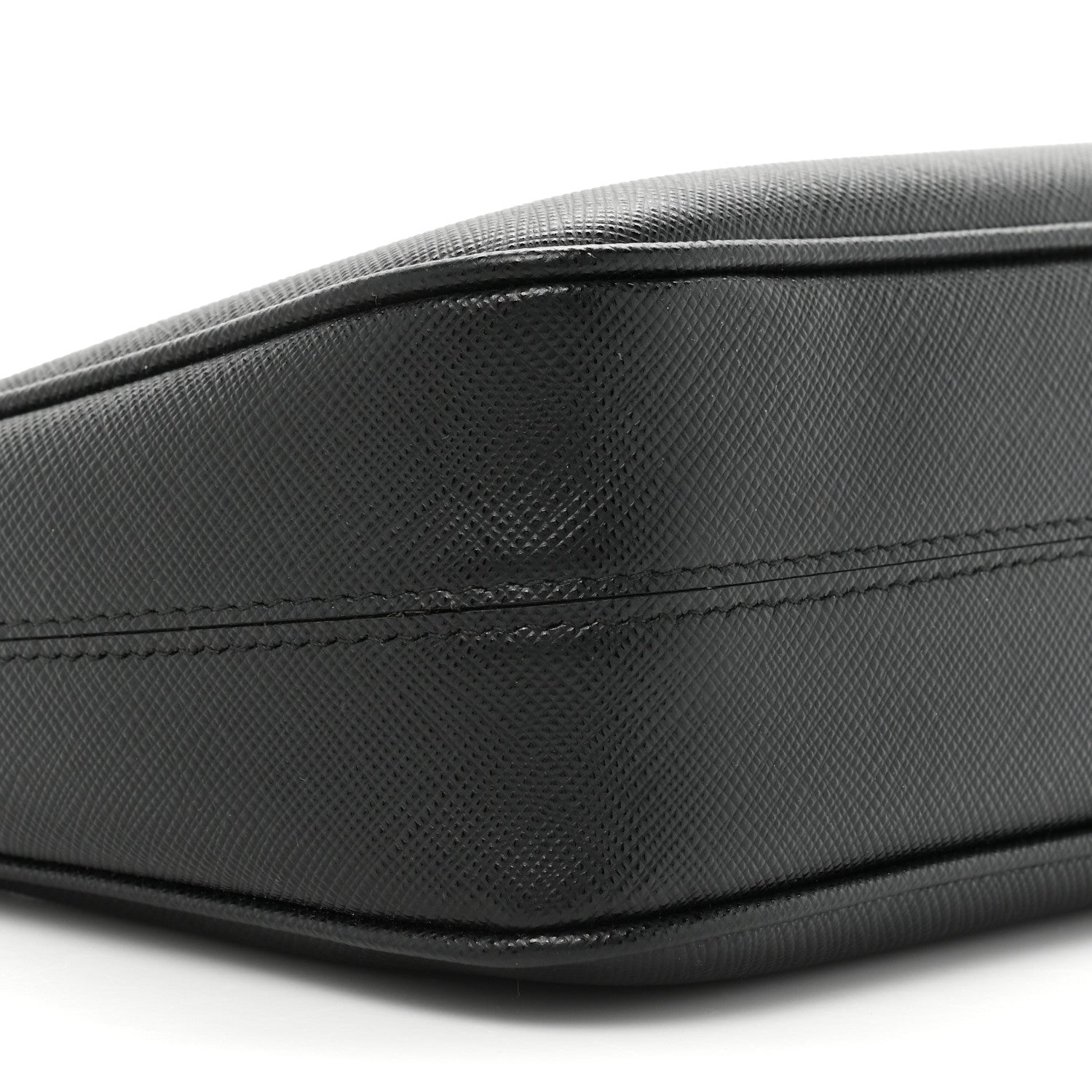 Prada Saffiano Lux Re-Edition 2005 Shoulder Bag Black 8 of 12