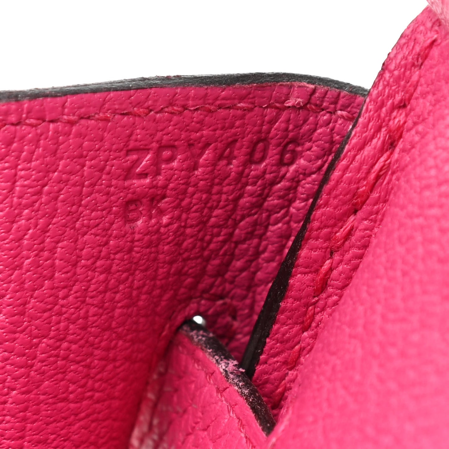 Taurillon Clemence Birkin 30 Rose Shocking