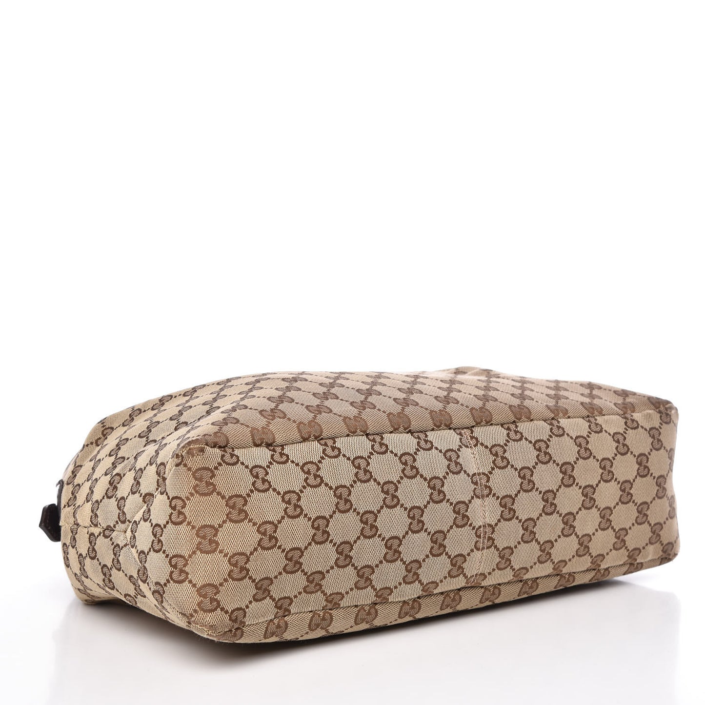 Monogram Medium Horsebit Chain Hobo Dark Brown