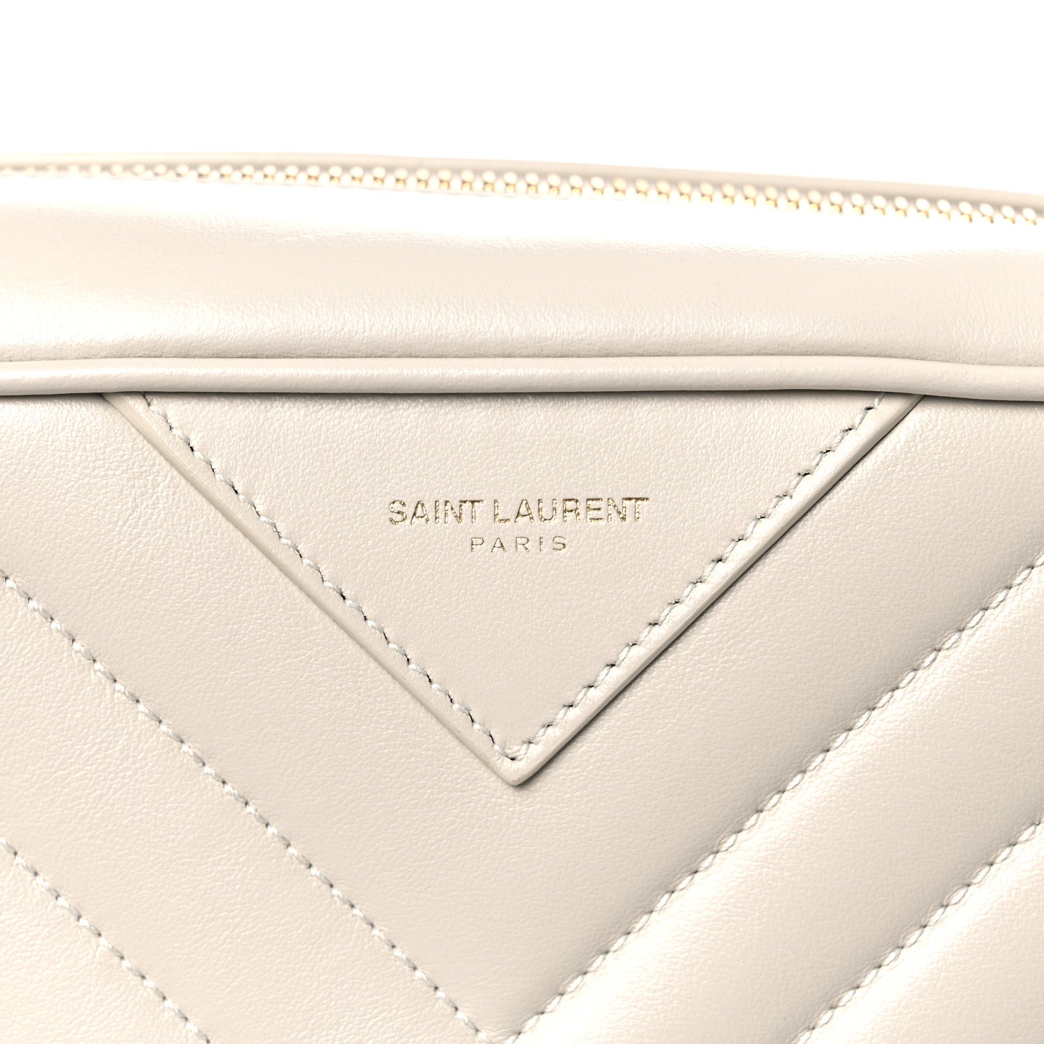 Saint Laurent Calfskin Matelasse Joan Camera Bag Crema Soft 11 of 12