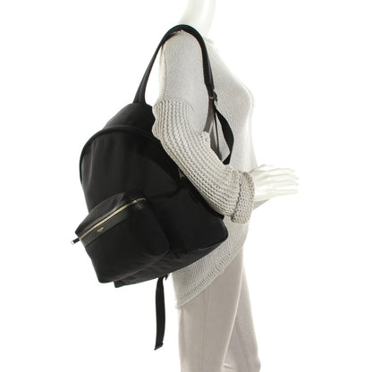 FASHIONPHILE SAINTLAURENTNylonClassicHuntingBackpackBlack 2 of 9