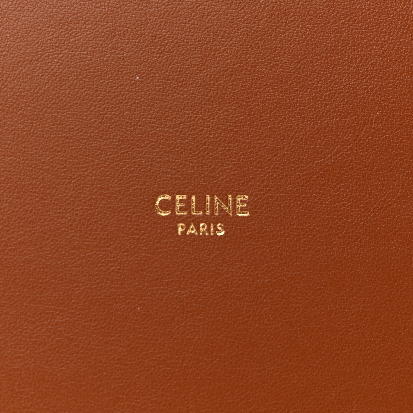 Canvas Calfskin Logo Bucket 16 Bag Natural Tan