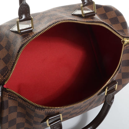Louis Vuitton Damier Ebene Speedy 30 5 of 9