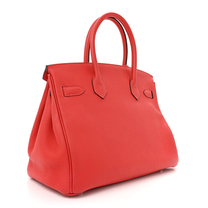 Hermes Togo Birkin 30 Rouge Pivoine 3 of 12