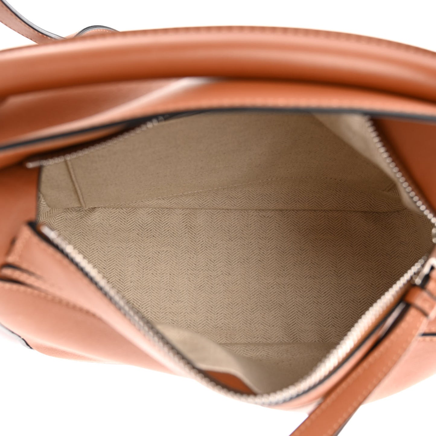 Calfskin Small Puzzle Bag Tan