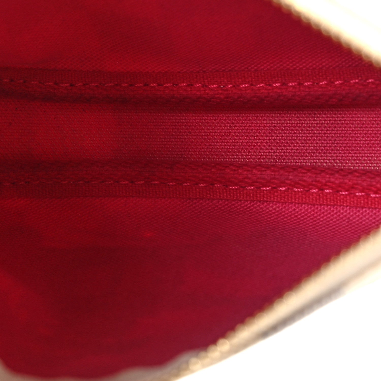 Louis Vuitton Damier Azur 2021 Christmas Animation Hollywood Mini Pochette Accessories Fuchsia 5 of 9
