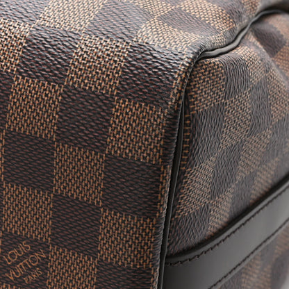 Louis Vuitton Damier Ebene Braided Speedy Bandouliere 25 Pink 8 of 10