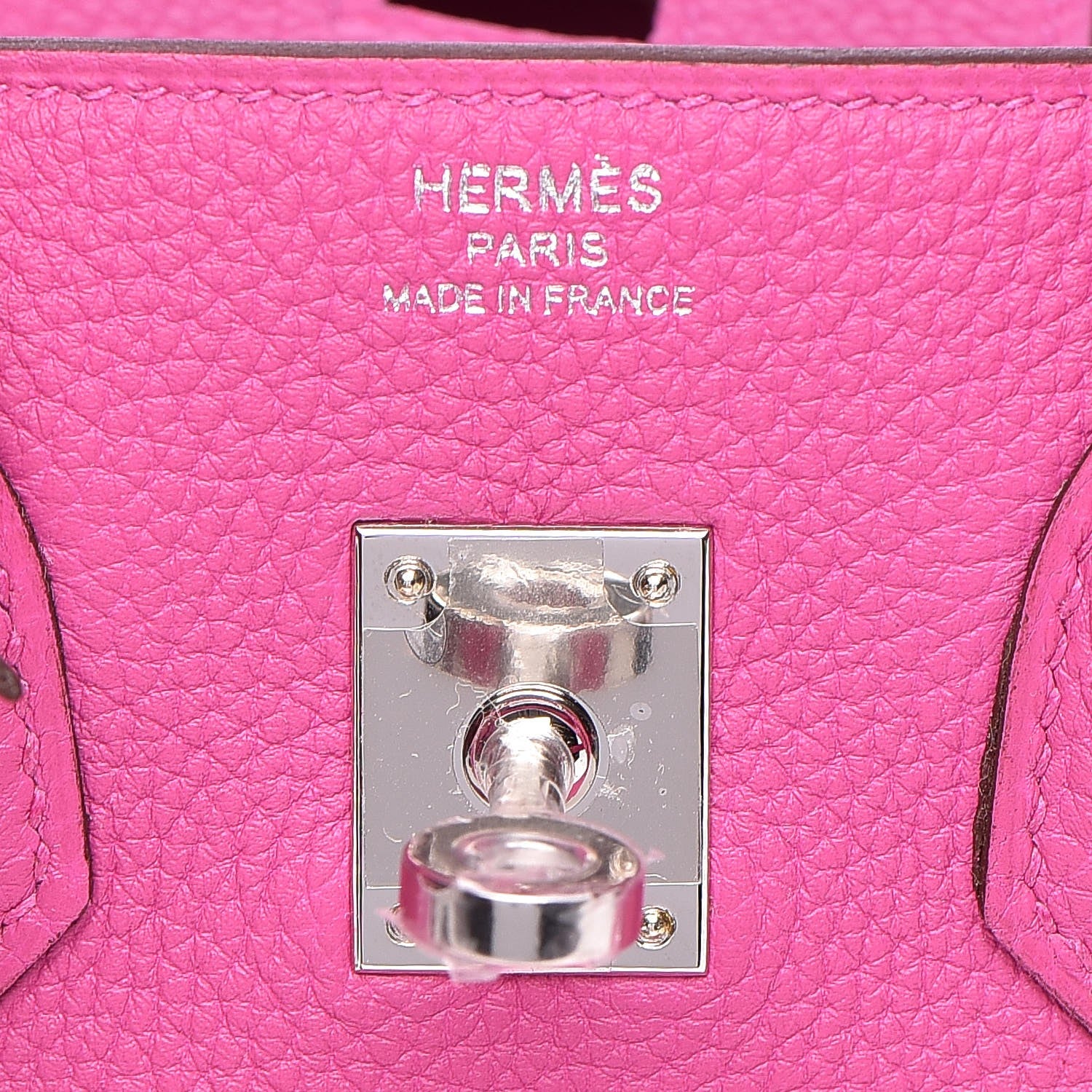 Hermes Togo Birkin 25 Magnolia 7 of 33