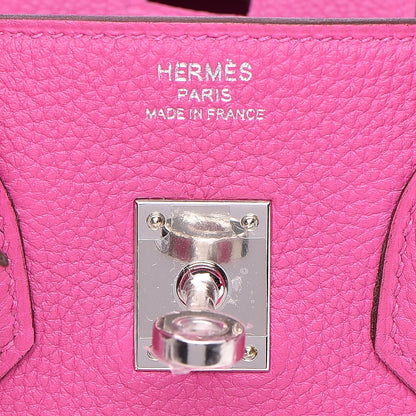 Hermes Togo Birkin 25 Magnolia 7 of 33