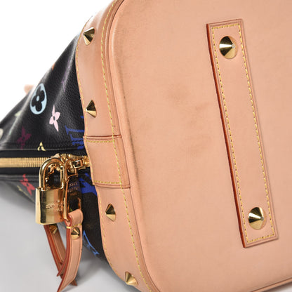 Louis Vuitton Monogram Multicolor Alma GM Black 9 of 12