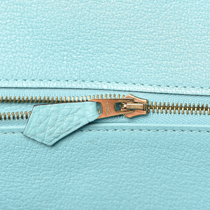 Hermes Togo Birkin 35 Bleu Atoll 20 of 48