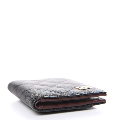 Chanel Caviar Quilted Card Holder Wallet Black 4 of 12
