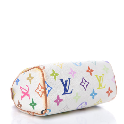 Louis Vuitton Monogram Multicolor Mini Sac HL Speedy White 4 of 13