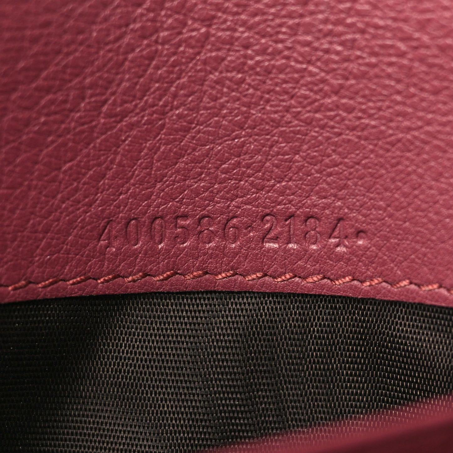 Cellarius Calfskin GG Marmont Continental Wallet Dry Rose