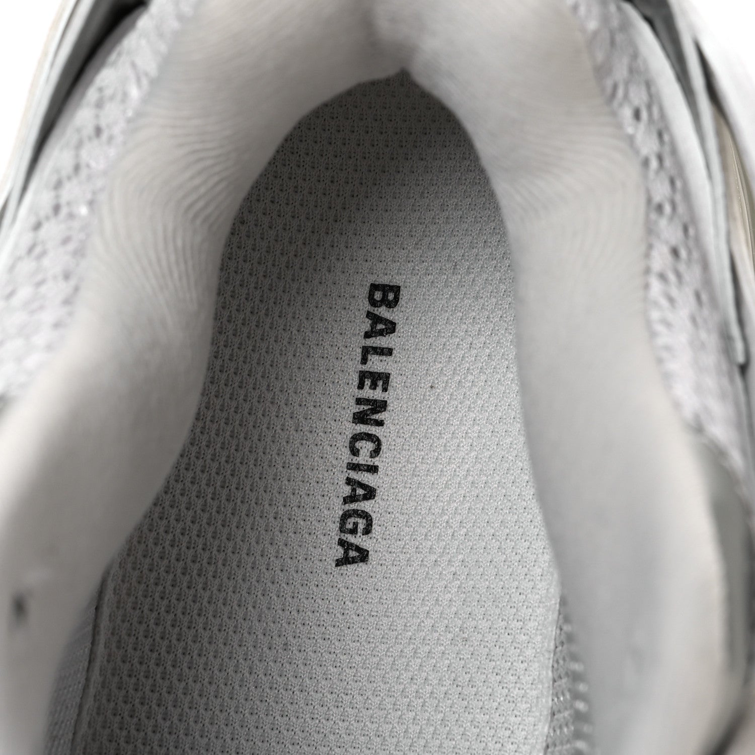 Balenciaga Rubber Mesh Fabric Monocolor Recycled Sole Womens Track