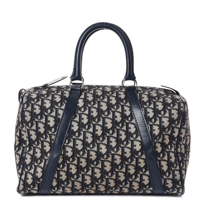Christian Dior Monogram Boston Navy Blue 1 of 15