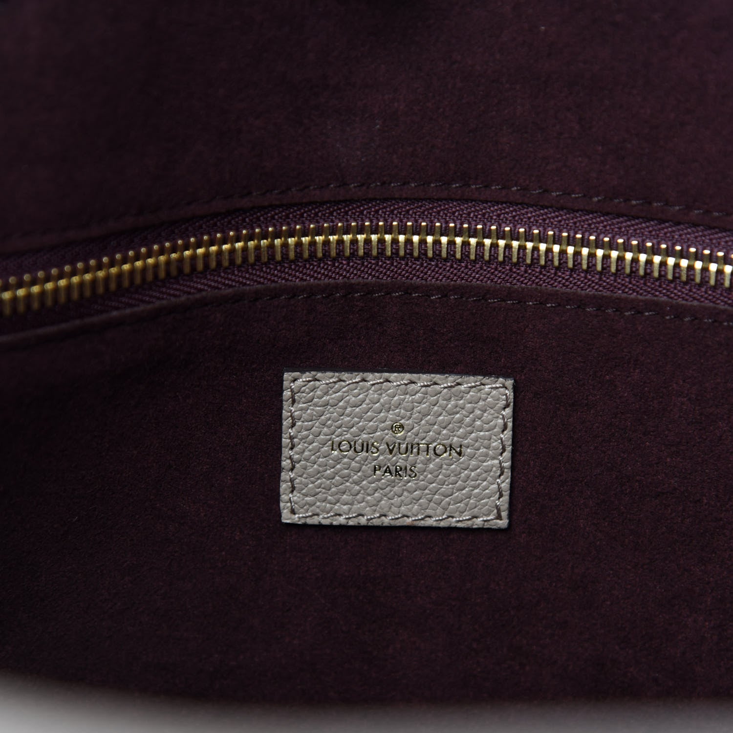 Louis Vuitton Empreinte Monogram Giant Neverfull MM Tourterelle 8 of 9