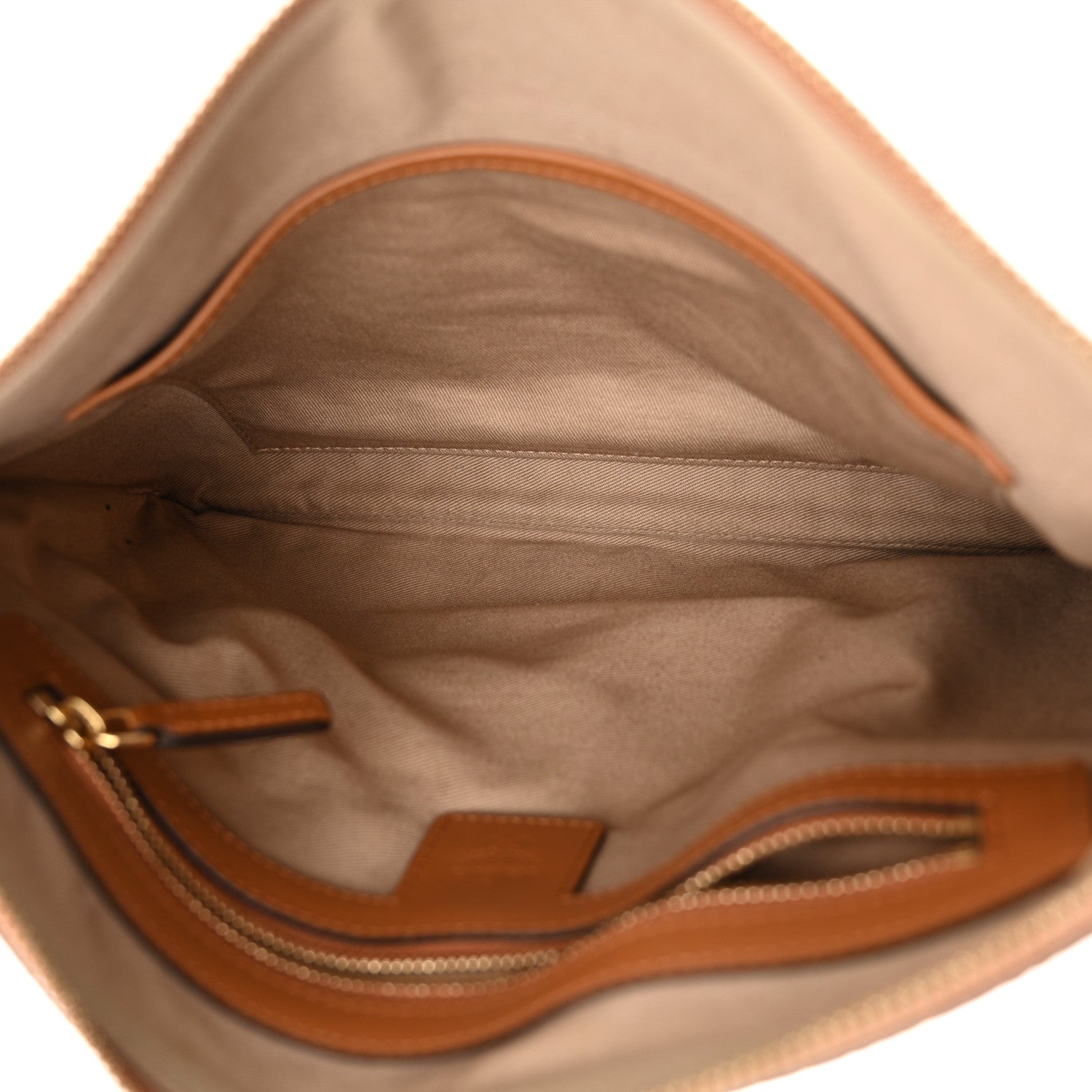 MCM Visetos Medium Crossbody Pouch Cognac 5 of 15