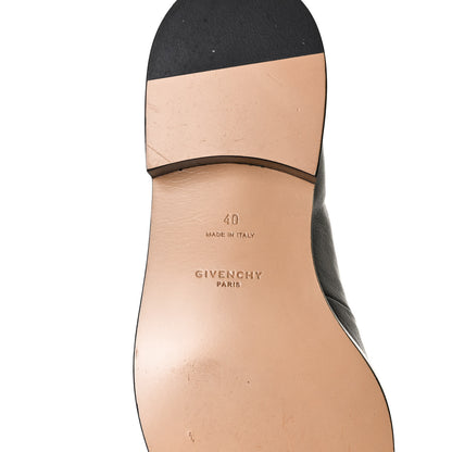 Givenchy Grained Calfskin Suede GV3 Derby Shoes 40 Black 8 of 16
