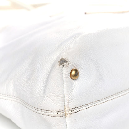 Chanel Caviar CC Tote White 13 of 20