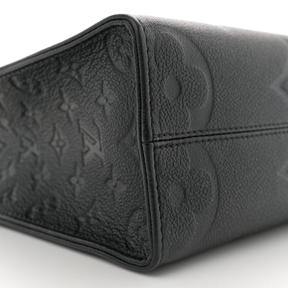 Louis Vuitton Empreinte Monogram Giant Onthego PM Black 8 of 11