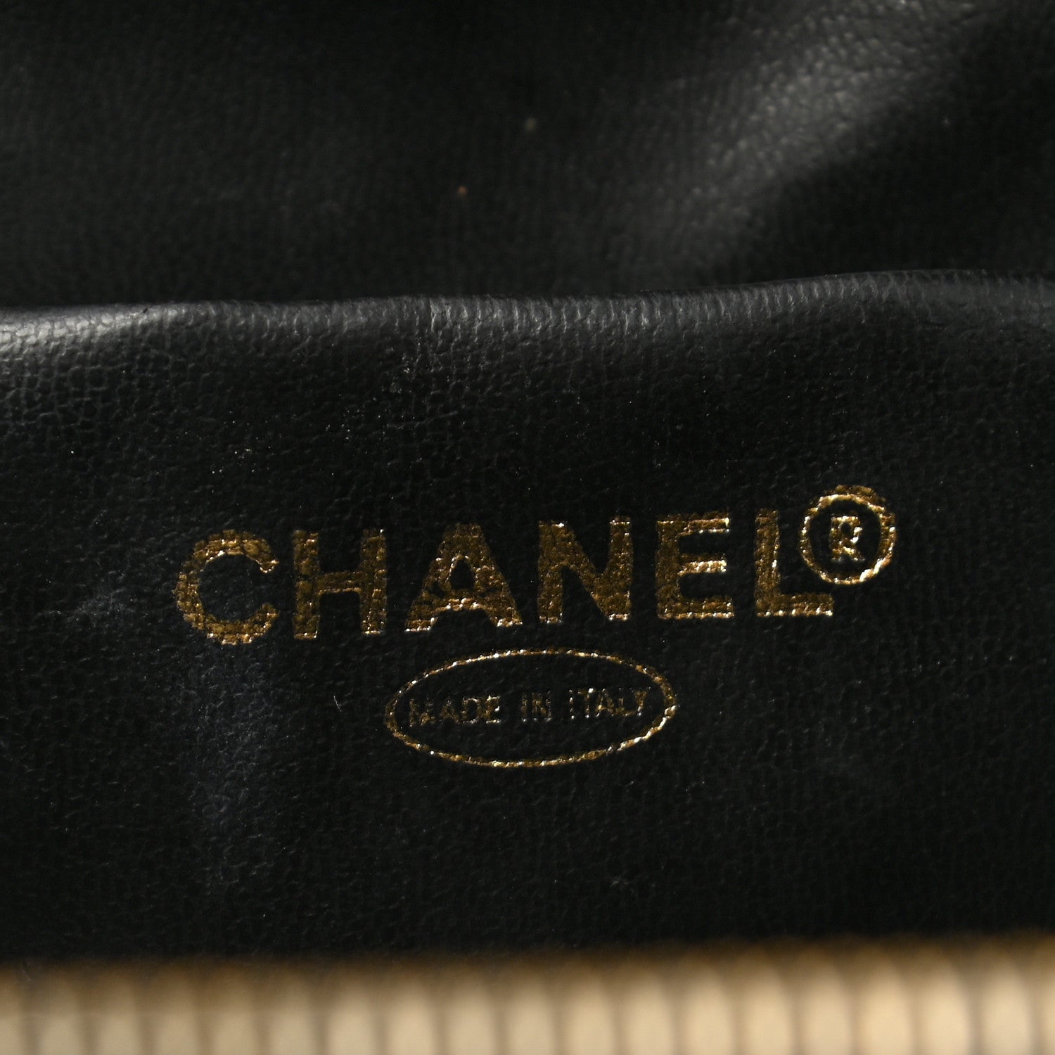 Chanel Caviar Vanity Cosmetic Case Black 8 of 14