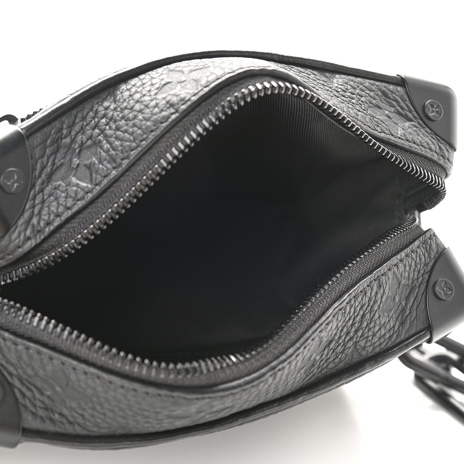 Louis Vuitton Taurillon Monogram Mini Soft Trunk Black 5 of 10