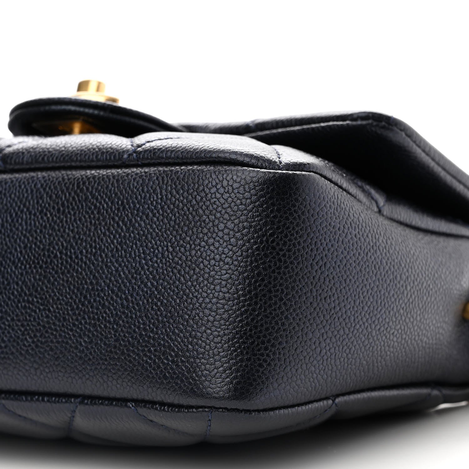 Chanel Iridescent Caviar Quilted Mini My Perfect Flap Dark Blue 10 of 11